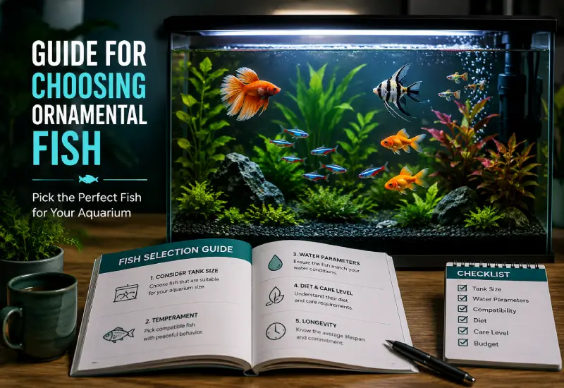 Guide for choosing ornamental fish