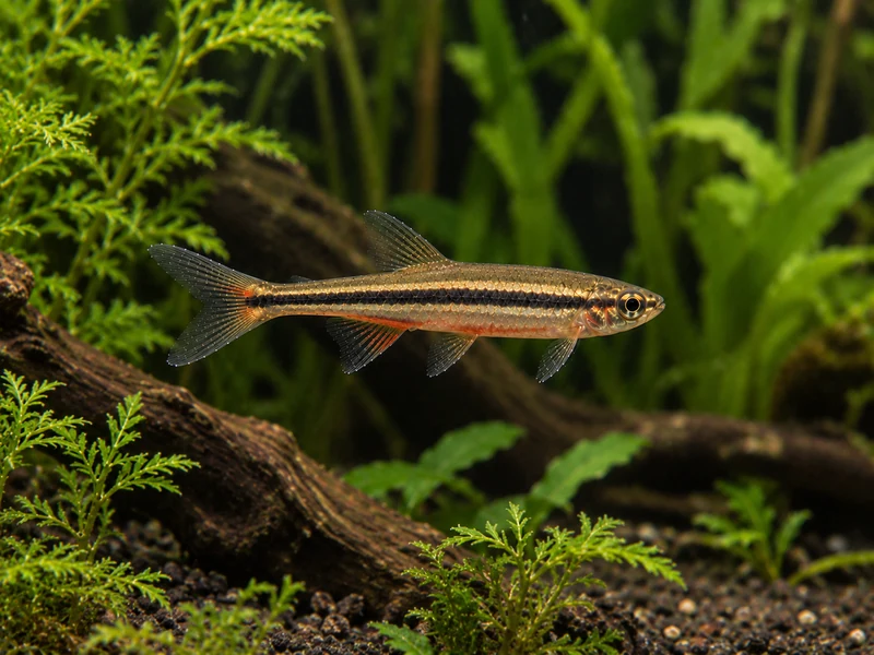 Dwarf Pencilfish — aquarium view 1
