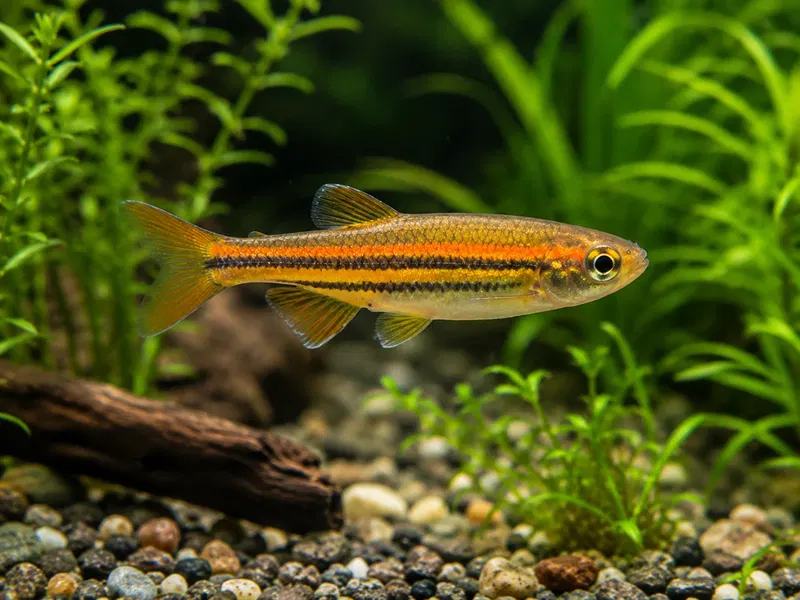 Glowlight Danio — aquarium view 1