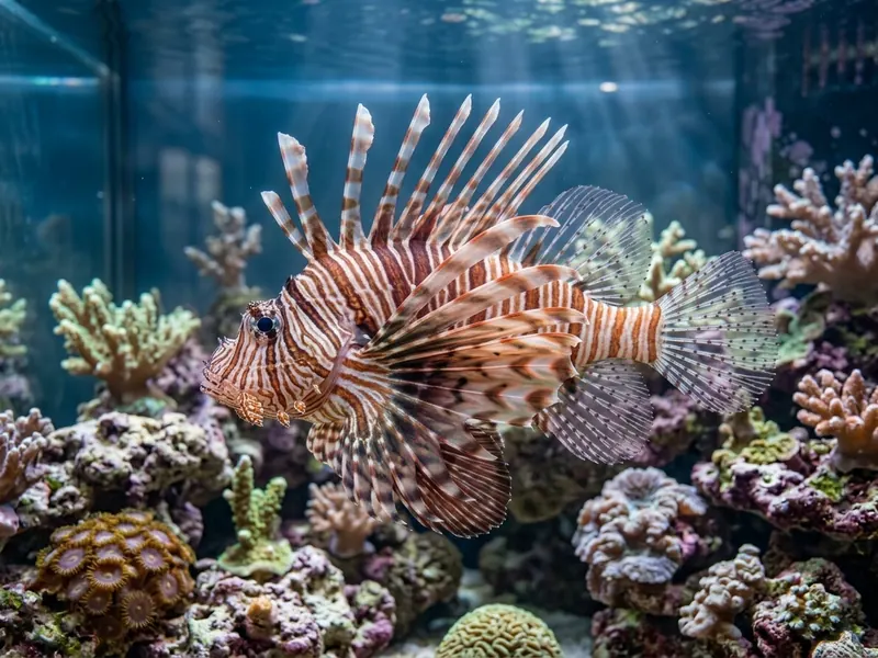 Volitan Lionfish aquarium fish — image 2